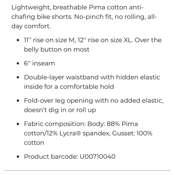 Blue High-Rise Bike Shorts with Seamless Design - Picture 7 of 7